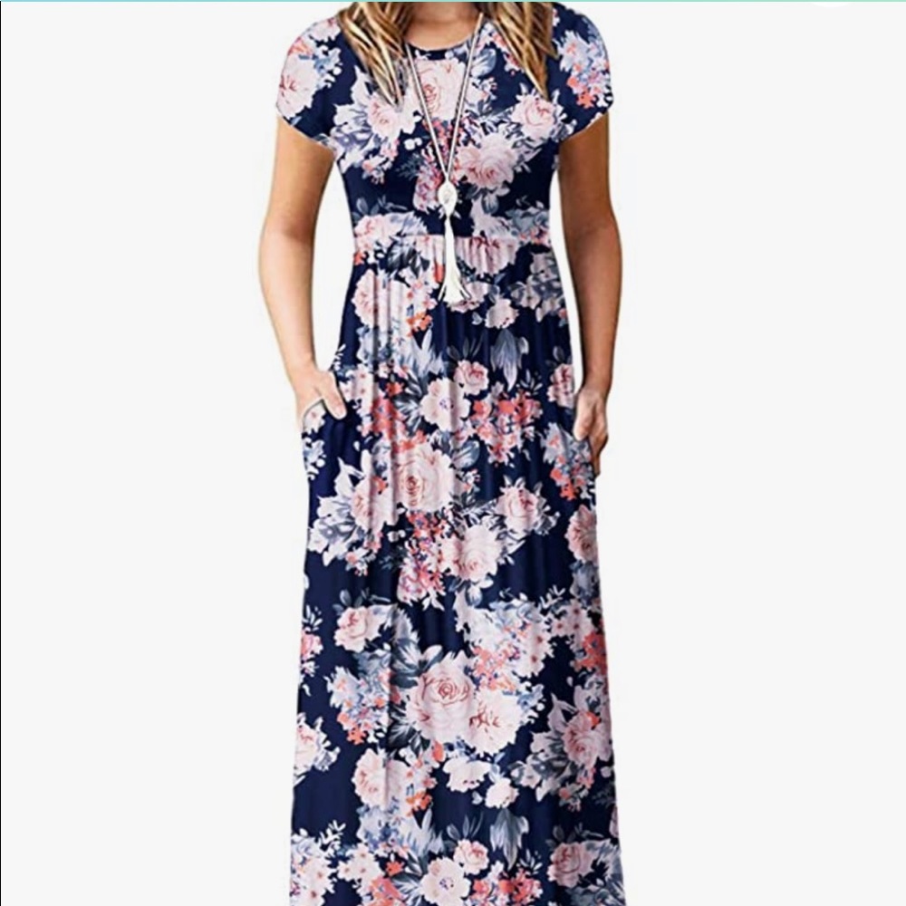 Zattcas Maxi Dress - Swipe ➡️ for exact print